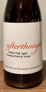 Faible: Oak Aged (Passion Fruit & Yuzu)