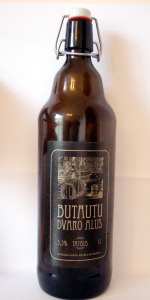 ButautÅ³ Dvaro Alus Tamsus (Butauto Manor Beer Dark)