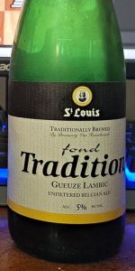 St. Louis Gueuze Fond Tradition