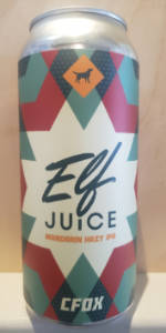 Jeff O'Neil Show Elf Juice Mandarin Hazy IPA