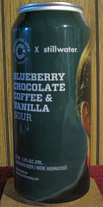 Blueberry Chocolate Coffee and Vanilla Sour