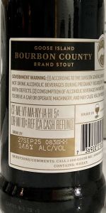 Bourbon County Brand Stout - Heaven Hill (2020)