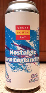 Nostalgic New England IPA