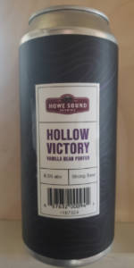 Hollow Victory Vanilla Bean Porter