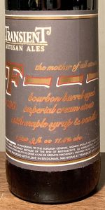 F - - - The Mother of All Stouts (Maple Syrup & Vanilla)