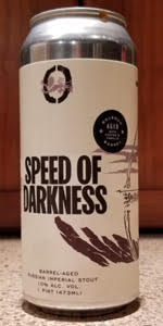 Speed of Darkness - Coffee/Vanilla Barrel Aged