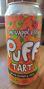 Guavapplerry Puff Tart