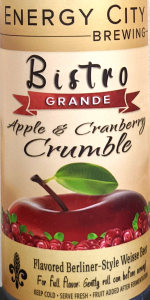 Bistro Grande - Apple & Cranberry Crumble