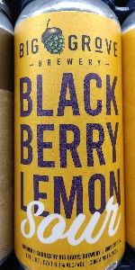 Blackberry Lemon Sour