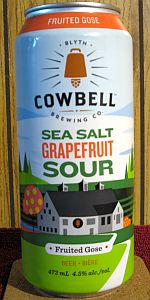 #027 Canadian Sea Salt and Grapefruit Gose