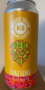 Lonesome Mosaic Hazy IPA