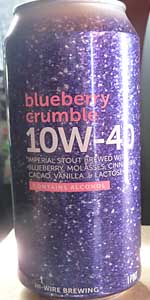 10W-40 - Blueberry Crumble