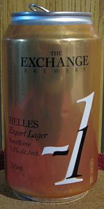 -1: Helles Export Lager