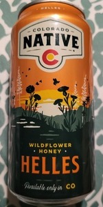 Colorado Native Wildflower Honey Helles