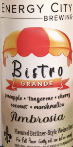 Bistro Grande Ambrosia with Cherry