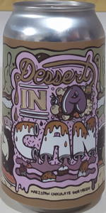 Dessert in a Can - Marzipan Chocolate Shortbread