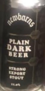 Plain Dark Beer
