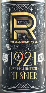 1921 Post-Prohibition Pilsner