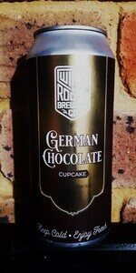 German Chocolate Cupcake