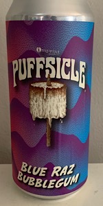 Blue Raz Bubblegum Puffsicle