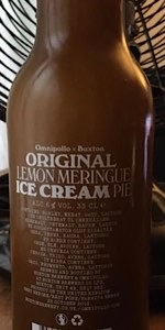 Original Lemon Meringue Ice Cream Sorbet