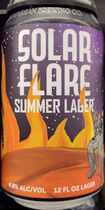 Solar Flare Summer Ale