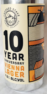 10 Year Anniversary Vienna Lager