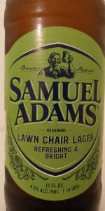 Samuel Adams Lawn Chair Lager Boston, Lawn Chair Rocker Sam Adams