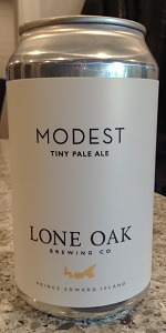 Modest Tiny Pale Ale