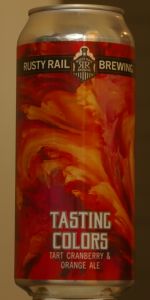 Tasting Colors - Cranberry & Orange