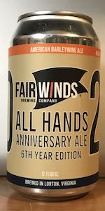 All Hands Anniversary Ale 2021