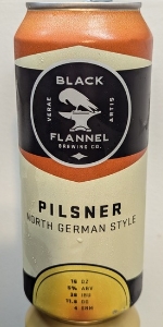 Black Flannel Pilsner