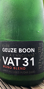 Boon Oude Geuze A Lâancienne Vat 31