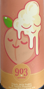 Peach Cobbler Slushy