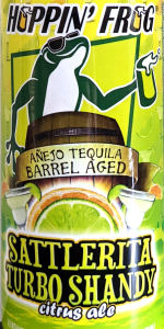 Turbo Shandy - AÃ±ejo Tequila Barrel-Aged Sattlerita