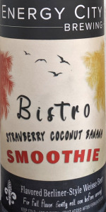 Bistro Grande - Strawberry, Coconut & Banana Smoothie