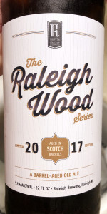 The Raleigh Wood Series - Scotch Barrel Aged Old Ale