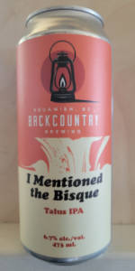 I Mentioned the Bisque