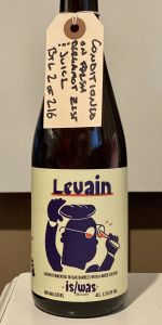 Levain conditioned on Bergamot