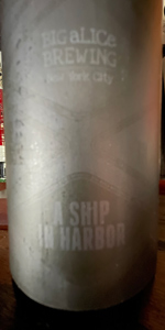 A Ship in Harbor (Kentucky Bourbon Barrel)