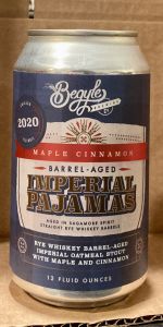 Barrel Aged Imperial Pajamas - Maple Cinnamon (Rye Whiskey )