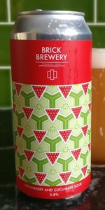 Strawberry and Cucumber Sour