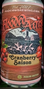 Flooded Acres Cranberry Saison