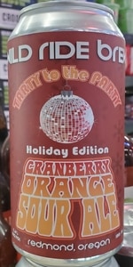 Tarty to the Party Holiday Edition - Cranberry Orange