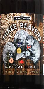 Three Beavers Imperial Red Ale