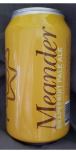Meander Grapefruit Pale Ale