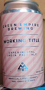 Working Title (Batch 11)