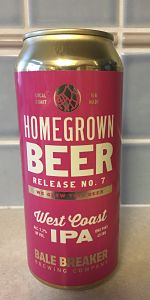 Homegrown Beer No. 7