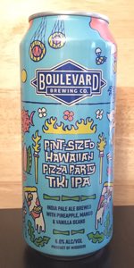 Pint Sized Hawaiian Pizza Party Tiki IPA