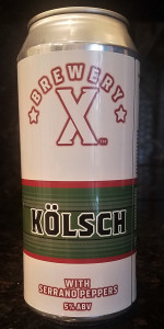 KÃ¶lsch With Serrano Peppers
